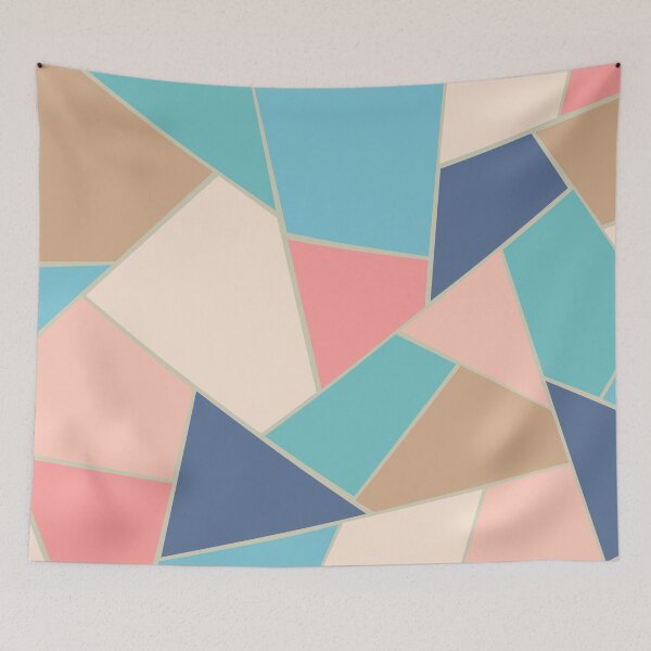 Item preview, Pastel Geometric Summer Glam #1 #geo #decor #art designed and sold by Anita's & Bella's Art.