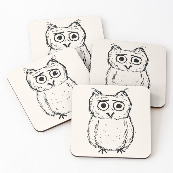 Item preview, Concerned Owl designed and sold by DanaAndTheBooks.