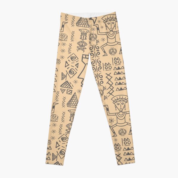 Ancient cool pattern design ideas | Funny & cute looking art Leggings