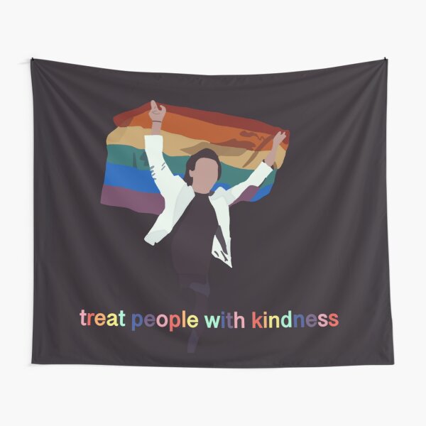 Treat people with kindness - Harry Styles - Fine Line Tela decorativa