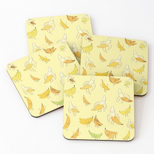 Item preview, Cute Bananas Yellow designed and sold by little  ochre.