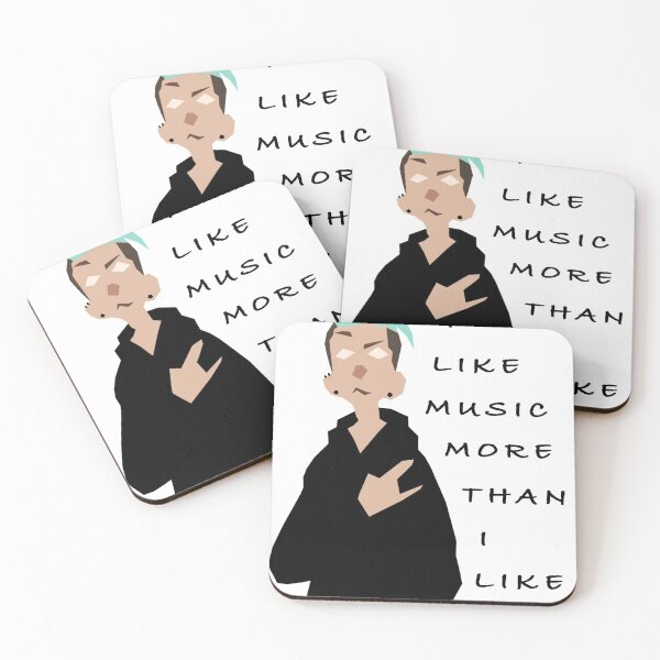Artikelvorschau, I like music more than people - Punk, Emo Design entworfen und verkauft von MickTilio.