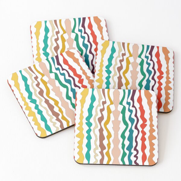Item preview, wavy 80s inspired art print designed and sold by lavendrdzigns.