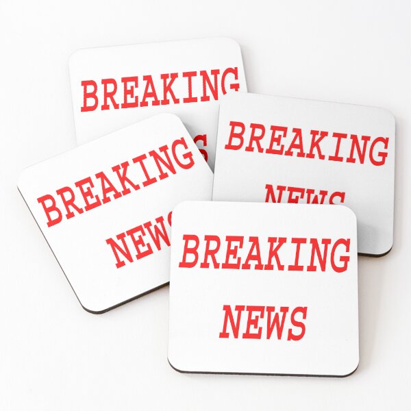 Item preview, Breaking News Red Text designed and sold by SEEphotos7171.