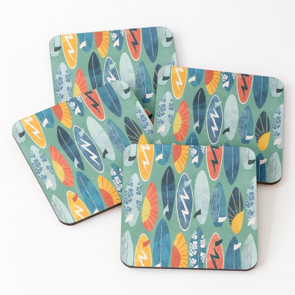 Item preview, Surfboard green designed and sold by Lidiebug.