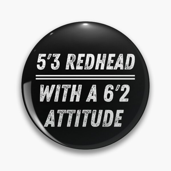 Item preview, 5'3" Redhead with Attitude designed and sold by razvigod.