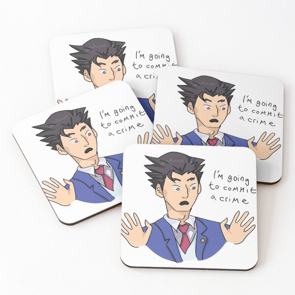 Item preview, Phoenix Wright Commits Crimes designed and sold by Lennon Hauke.