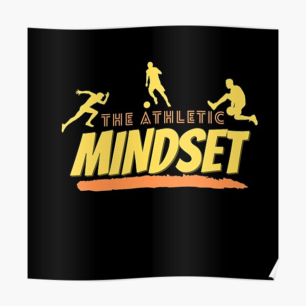 "The Athletic Mindset Logo Pack" Poster by Redbubble