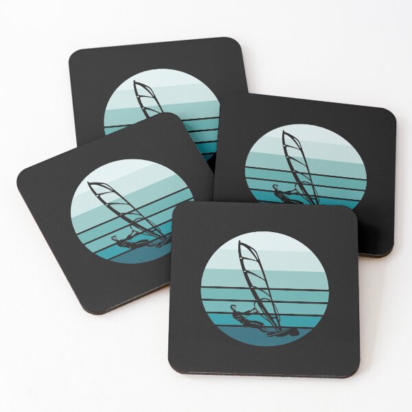 Item preview, Windsurf - Vintage Blue Sunset designed and sold by EstelleStar.