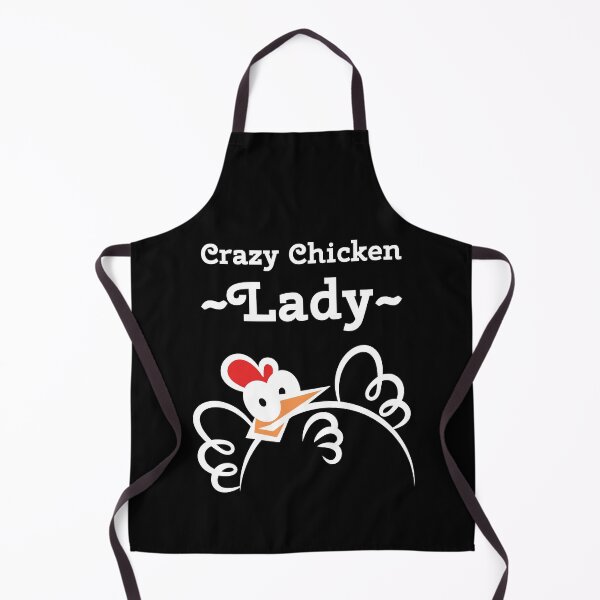 Item preview, Crazy Chicken Lady designed and sold by DoodleBugDigits.