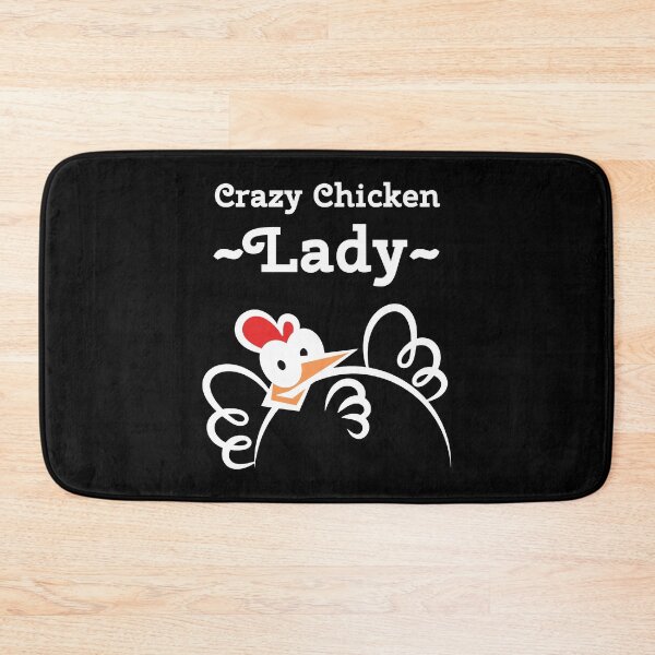 Item preview, Crazy Chicken Lady designed and sold by DoodleBugDigits.