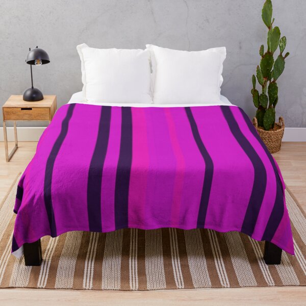 Item preview, Purple, Pink and Black Stripe Pattern Design  designed and sold by Paulele.