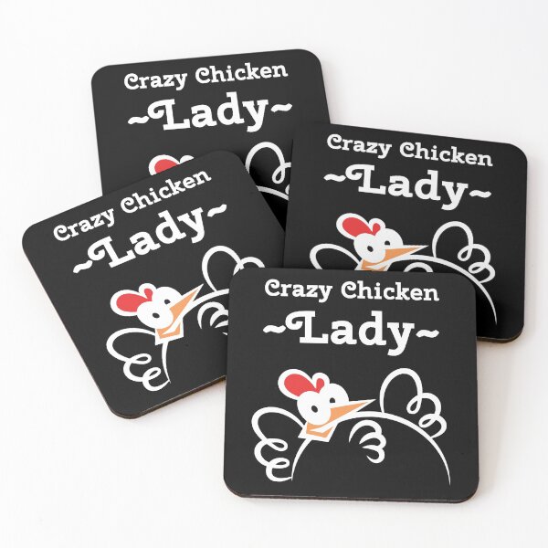 Item preview, Crazy Chicken Lady designed and sold by DoodleBugDigits.