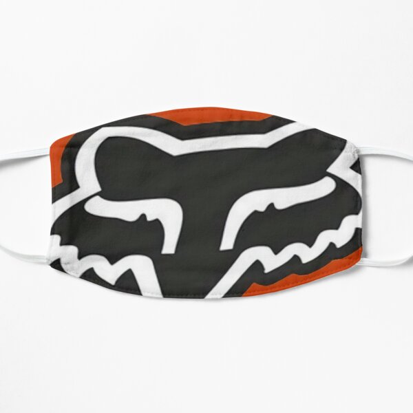 Orange Racing Collage Flat Mask