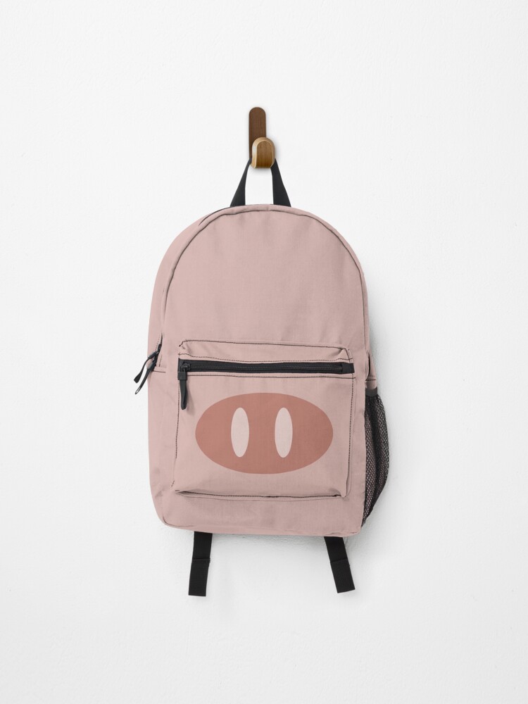 Pig shop nose backpack