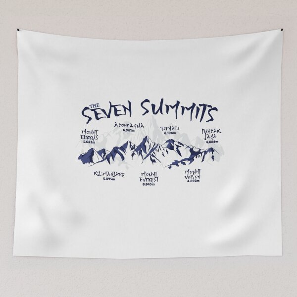 Item preview, The Seven Summits designed and sold by Shirtey.