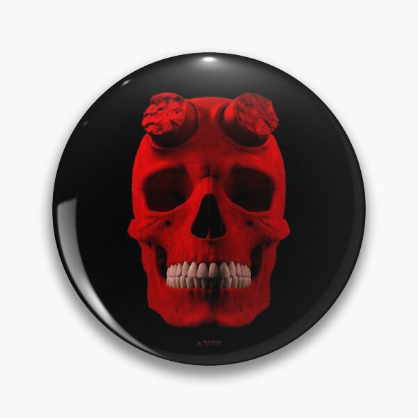 Item preview, REDSKULL 04-01 - a horns red skull designed and sold by Radu-Gabriel.