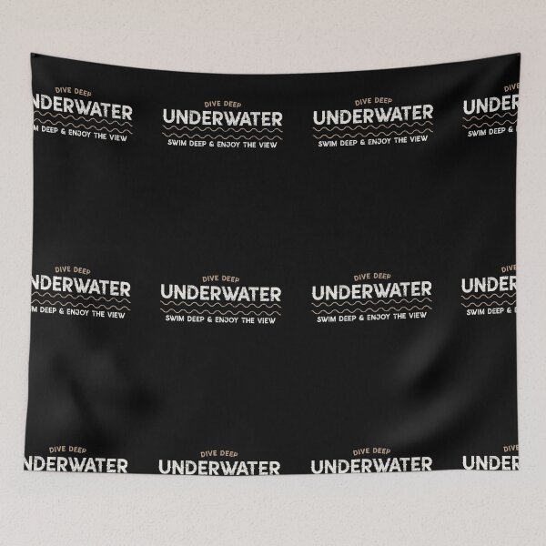 Item preview, Dive Deep, underwater, swim deep and enjoy the view designed and sold by Got-Ya-Bak.