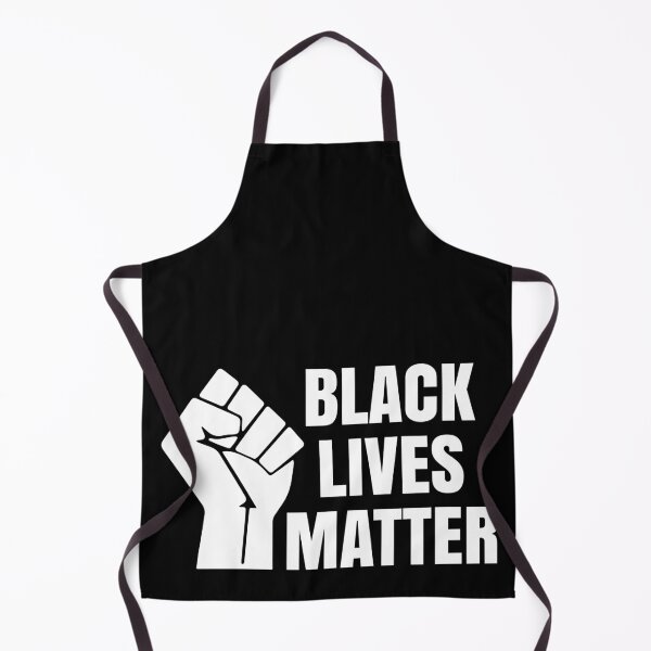 Item preview, BLACK LIVES MATTER Fist Logo White 1 designed and sold by danstel.