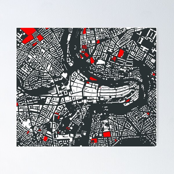 Item preview, Bern in black, white, red designed and sold by jean-nicolas.