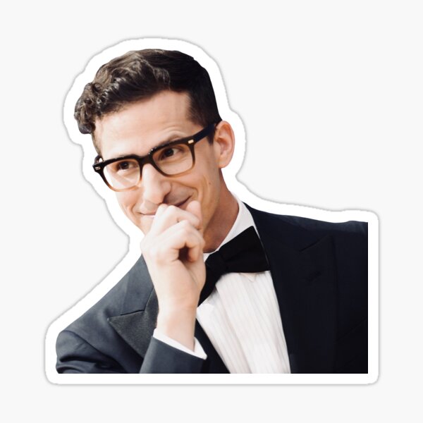 Vista previa del artículo con la obra «Andy Samberg», diseñado y vendido por recordrewind.