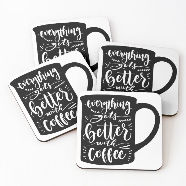 Item preview, Quoted Coffee Gifts for Coffee Caffeine Lovers designed and sold by RedoneDesignART ⭐⭐⭐⭐⭐.