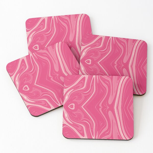 Item preview, Pink Liquid effect with mirrored heart//colorful water drops effect designed and sold by Aishwarya  Singh.