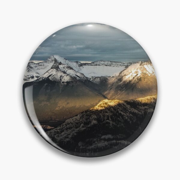 Item preview, Golden Streaked Mountain Peaks designed and sold by Linda Bianic.