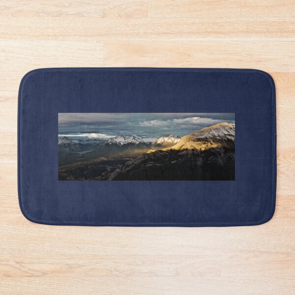 Item preview, Golden Streaked Mountain Peaks designed and sold by Linda Bianic.