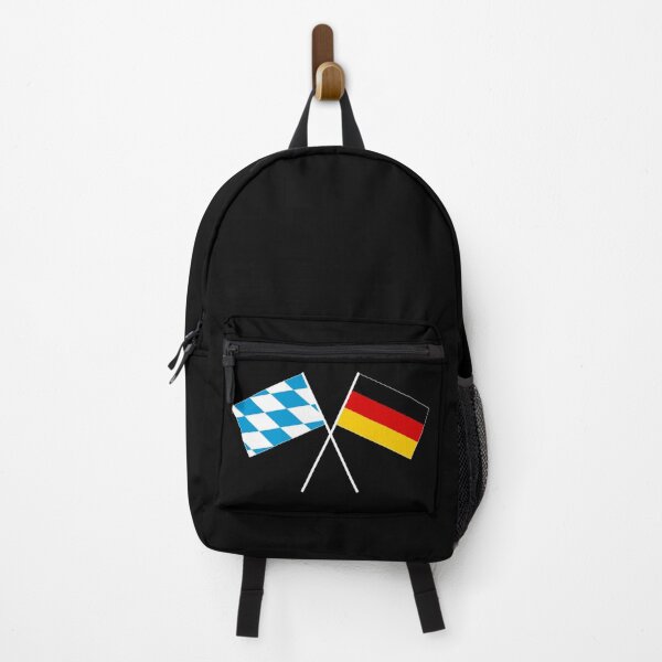 Item preview, Bayern Bavaria Germany crossed flag flag designed and sold by GeogDesigns.