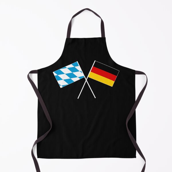 Item preview, Bayern Bavaria Germany crossed flag flag designed and sold by GeogDesigns.