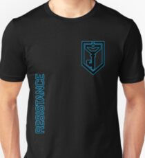 Ingress Resistance - Alt colors with text Unisex T-Shirt