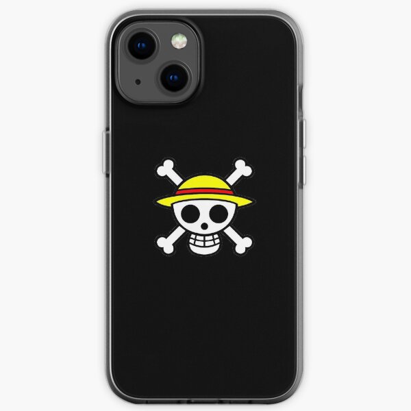 Skull Pirate Crane Chapeau Coque souple iPhone