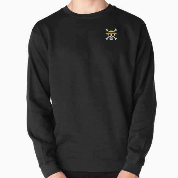 Skull Pirate Crane Chapeau Sweatshirt épais