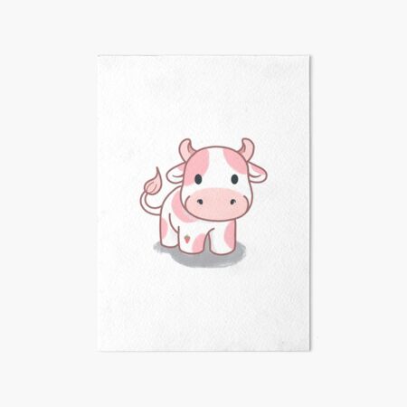 Strawberry Cow Cute Cow Pink Cow Pet Digital Art by Levi Trinity - Fine Art  America