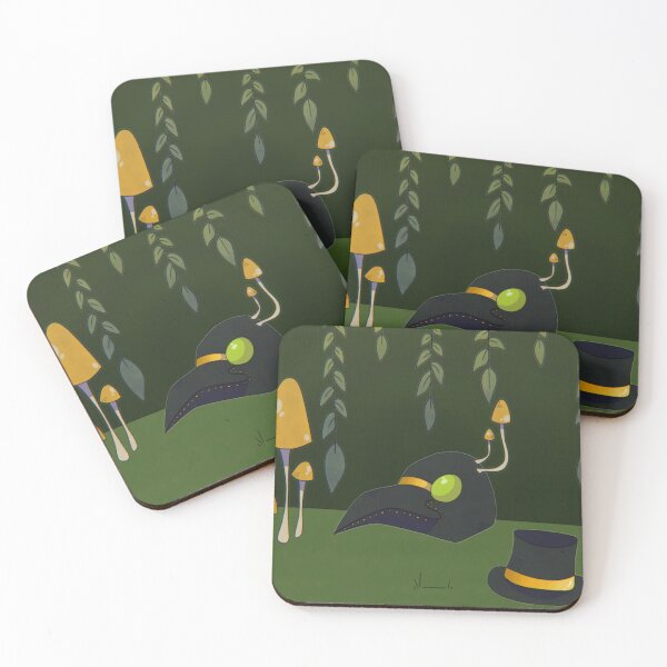 Item preview, Plague mask and mushrooms designed and sold by Pixel-Canvas.