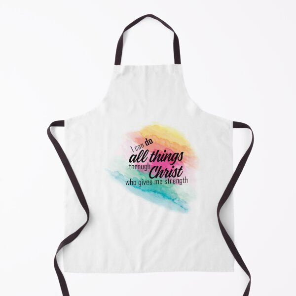 Item preview, I Can Do All Things Christian Watercolor Scripture designed and sold by GODS4US.