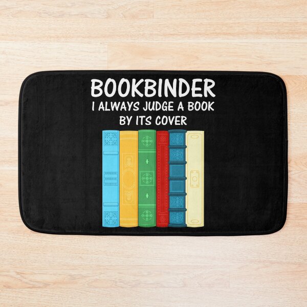 Item preview, Judge A Book Funny Bookbinder Bookbinding print designed and sold by jakehughes2015.