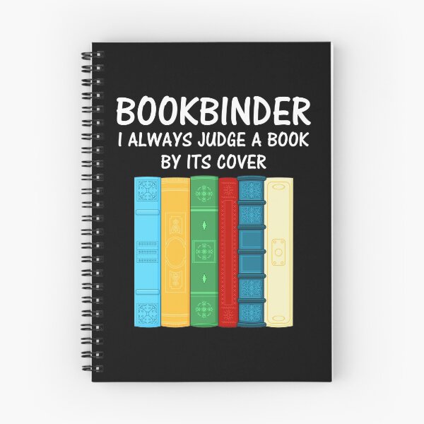 Item preview, Judge A Book Funny Bookbinder Bookbinding print designed and sold by jakehughes2015.