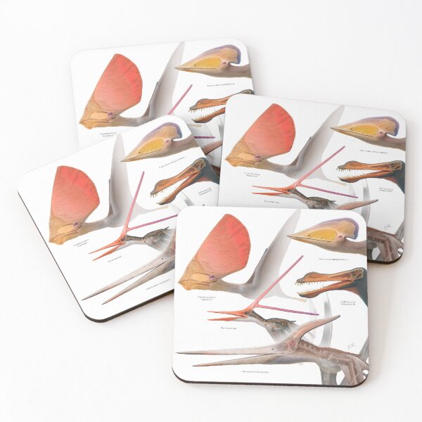 Item preview, Pterosaurs designed and sold by paleoarteymas.