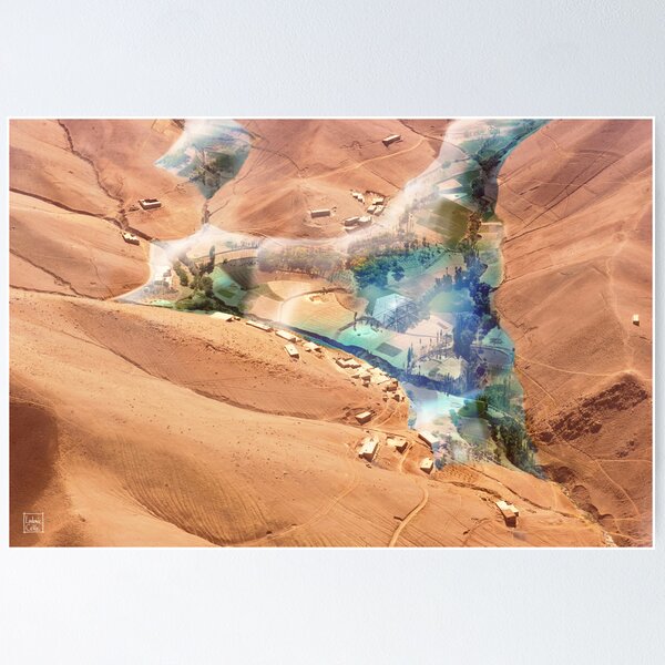 Martian Oasis Poster