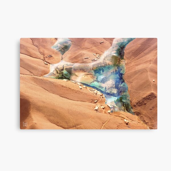 Martian Oasis Canvas Print