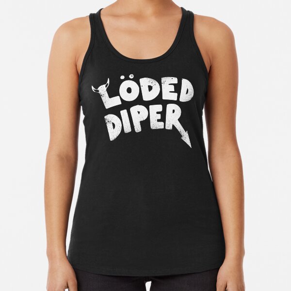 Loded Diper Racerback Tank Top