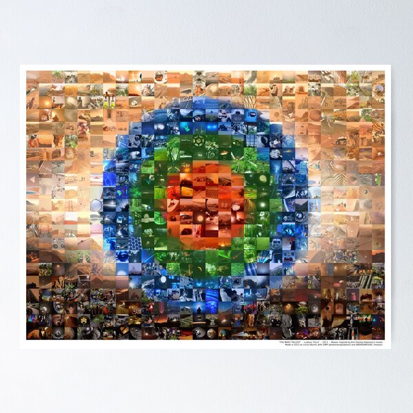 The Mars Trilogy Mosaic Poster