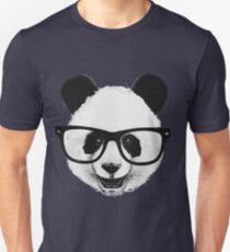 Hipster Panda Unisex T-Shirt