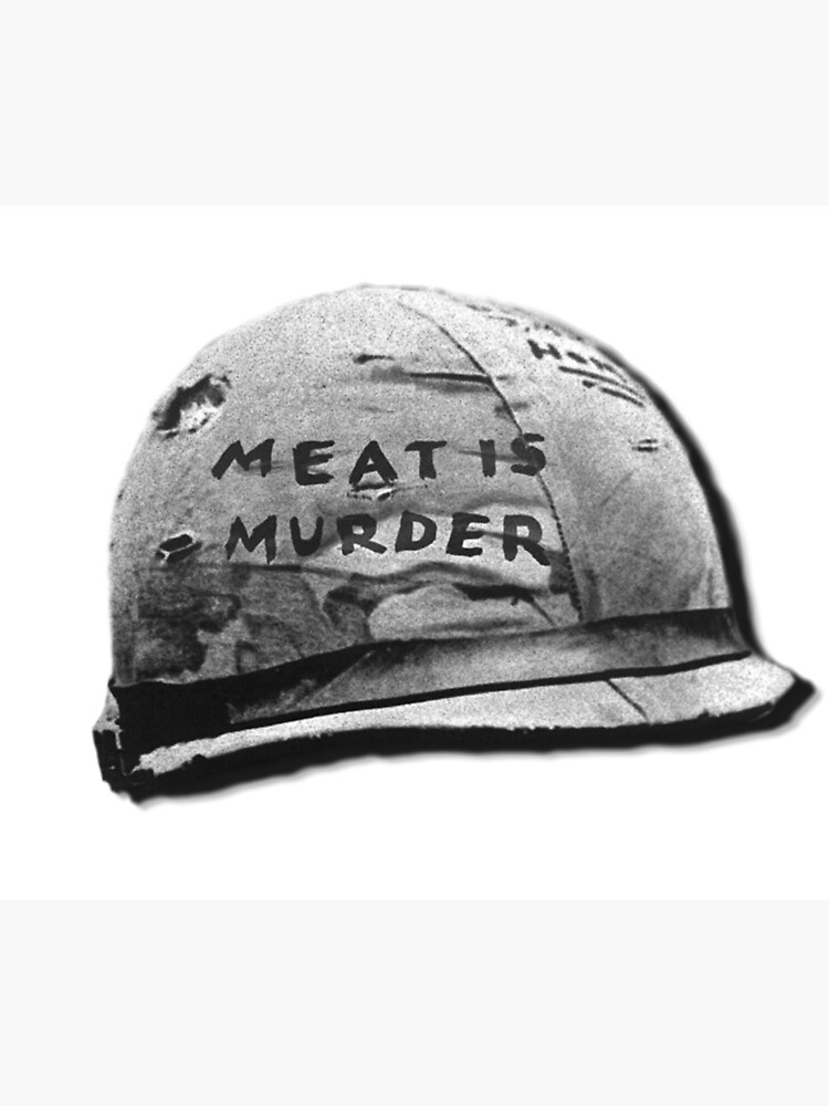 Meat Is Murder Premium Matte Vertical Poster Designed & Sold By