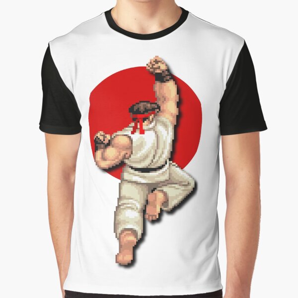 Street Fighter's Ryu Punching Against The Japanese Sun Poster for Sale by  Popping-Culture