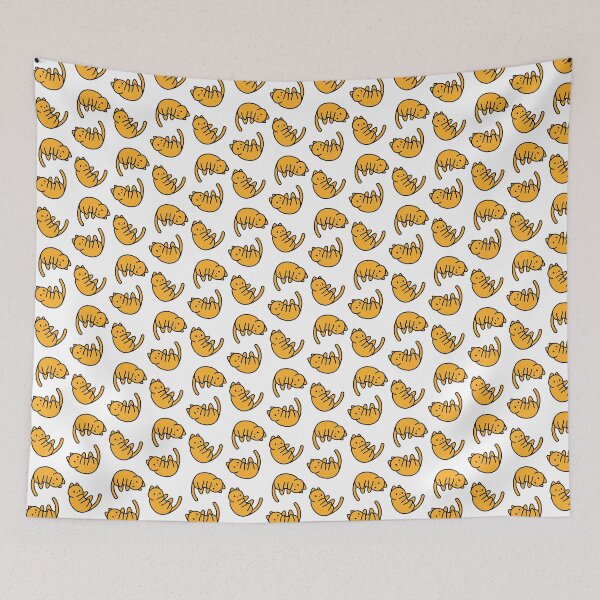 Item preview, Orange Falling Cat designed and sold by meugraphics.