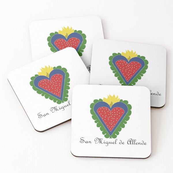 Item preview, San Miguel's heart designed and sold by AlbaDeWitt.