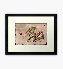 Draconis Birth Framed Print